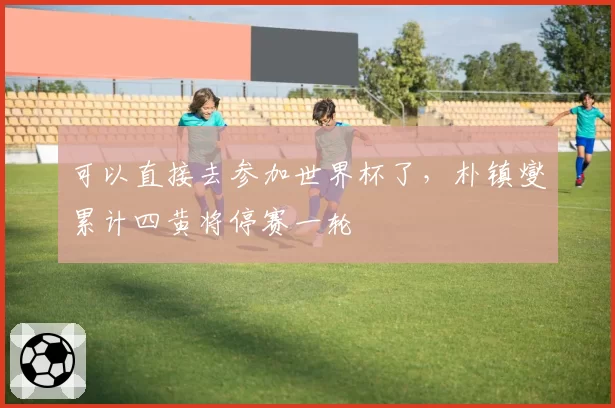 可以直接去参加世界杯了，朴镇燮累计四黄将停赛一轮