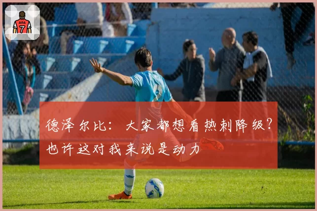 德泽尔比：大家都想看热刺降级？也许这对我来说是动力