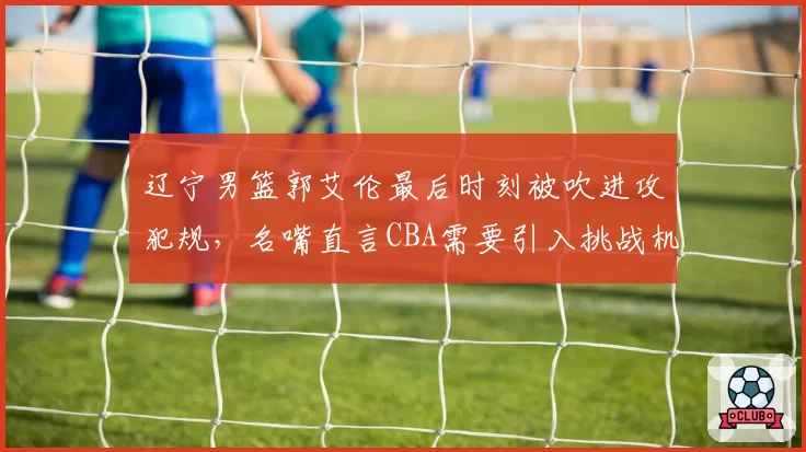 辽宁男篮郭艾伦最后时刻被吹进攻犯规，名嘴直言CBA需要引入挑战机制