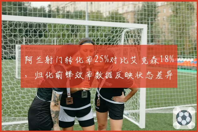 阿兰射门转化率25%对比艾克森18%,归化前锋效率数据反映状态差异